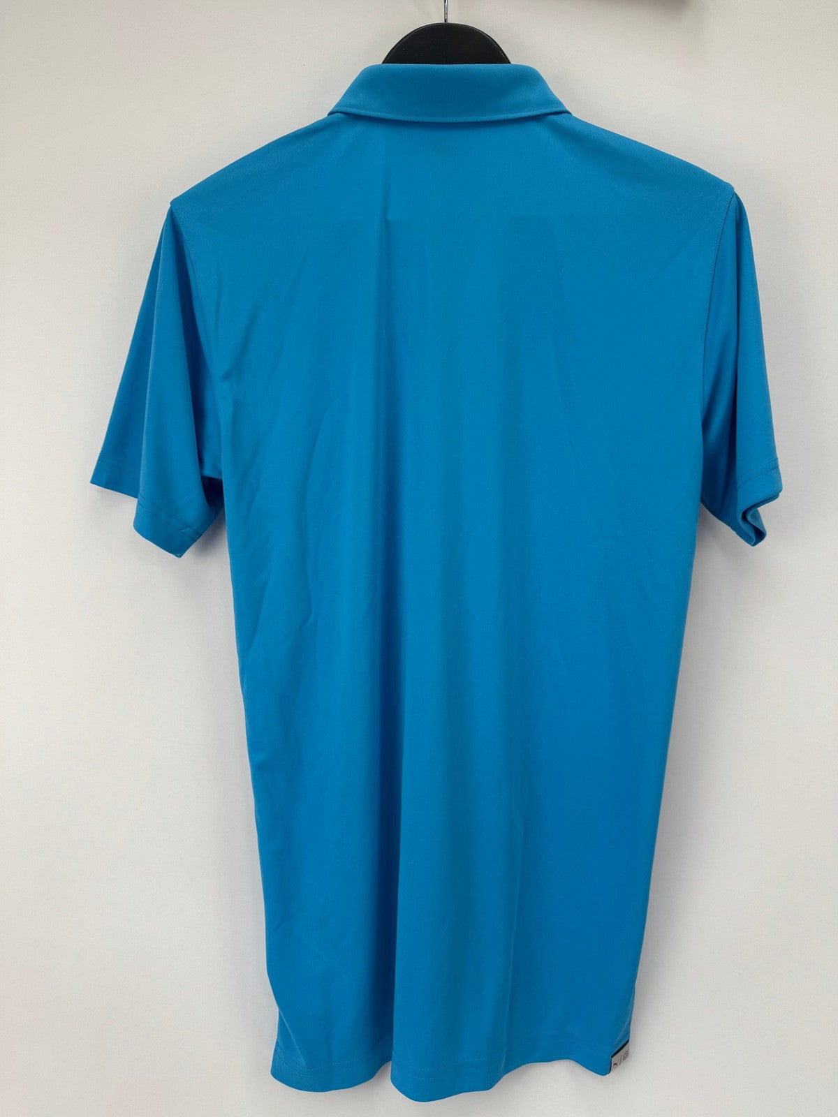 Puma Mens Pure Solid Golf Polo Size Small Aqua Blue UPF 40 UV Protection /352924
