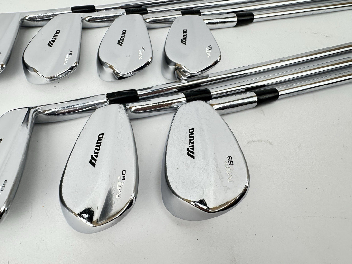 Mizuno MP68 Irons 4-PW Forged Project X 6.5 X Flex Steel -1/2” /New Grips /362031