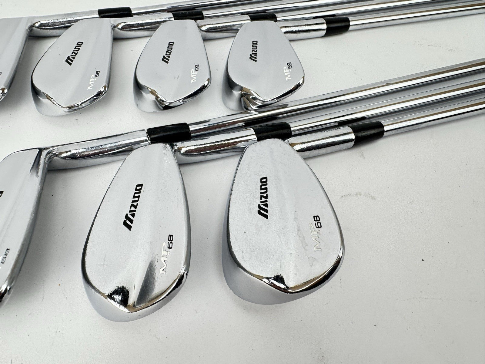 Mizuno MP68 Irons 4-PW Forged Project X 6.5 X Flex Steel -1/2” /New Grips /362031