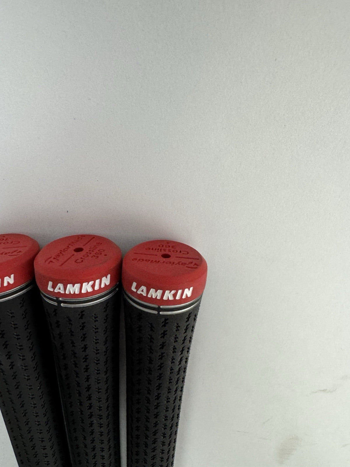 Lamkin Crossline Taylormade Grips (3) 360 Standard /Black/Red /Pulled /246565