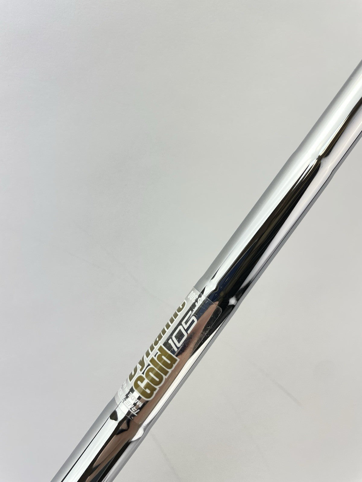 Dynamic Gold 105 Iron Shaft S300 Stiff Flex Steel 35.25 /0.355 Tapered /271326