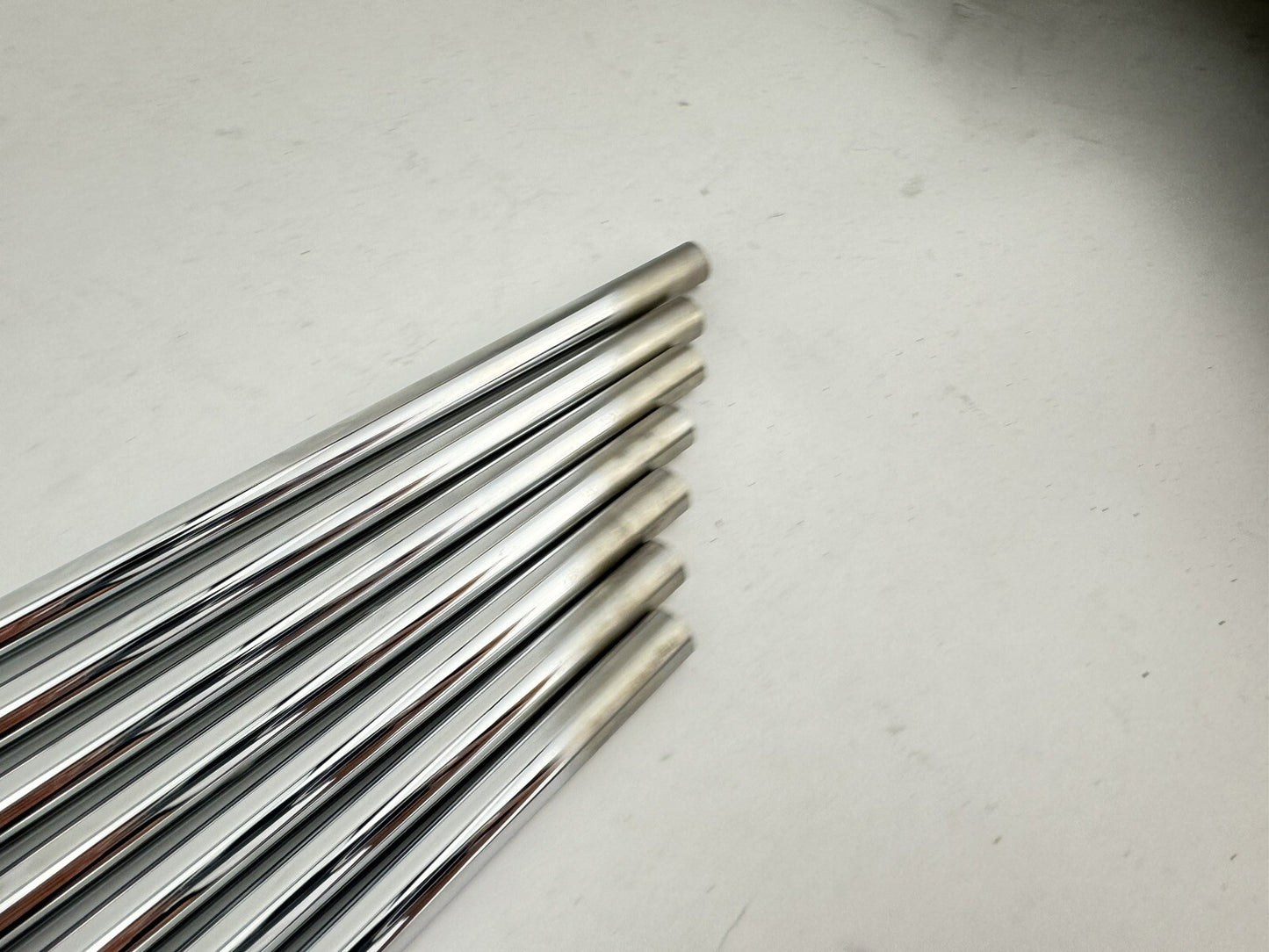 Senior Iron Shaft Set True Temper Steel (7) 0.370 Parallel /New /Grips /316758