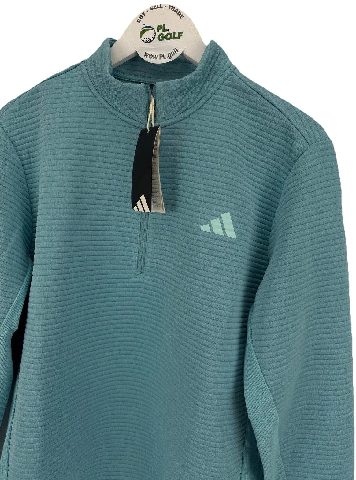 adidas Men’s Ultimate365 DWR Textured Quarter Zip Golf Sweatshirt Size L/325671
