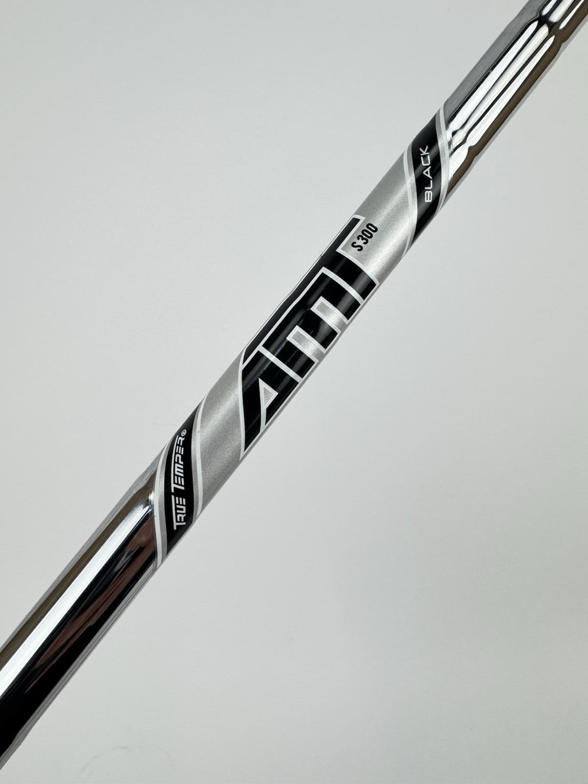 True Temper AMT Black Iron Shaft S300 Stiff Steel 35” /0.355 Tapered /331100