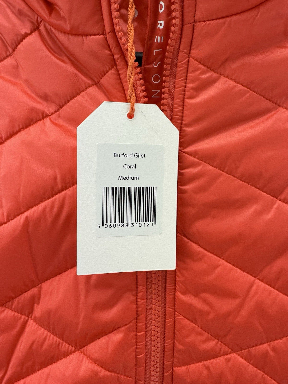 Forelson Golf Women’s Gilet Burford Coral Colour UK Medium /New /298127