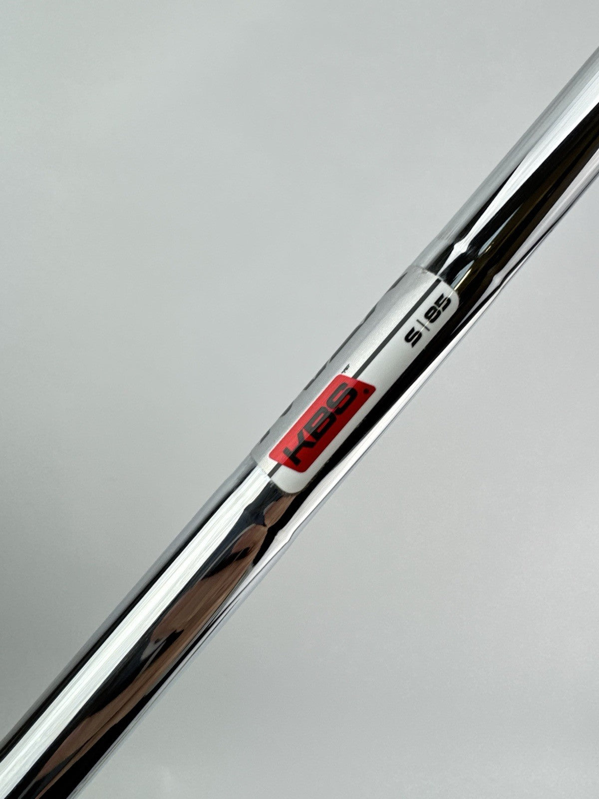 KBS Max 85 Iron Shaft Stiff Flex Steel 35.25” /0.370 Parallel /307174