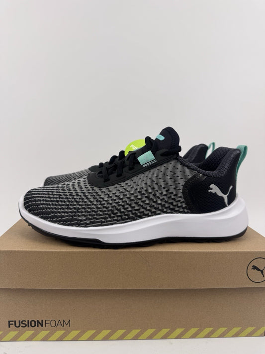 Puma Fusion Crush Sport Women's Trainers Size UK 4 Black Mint Breathable/323280
