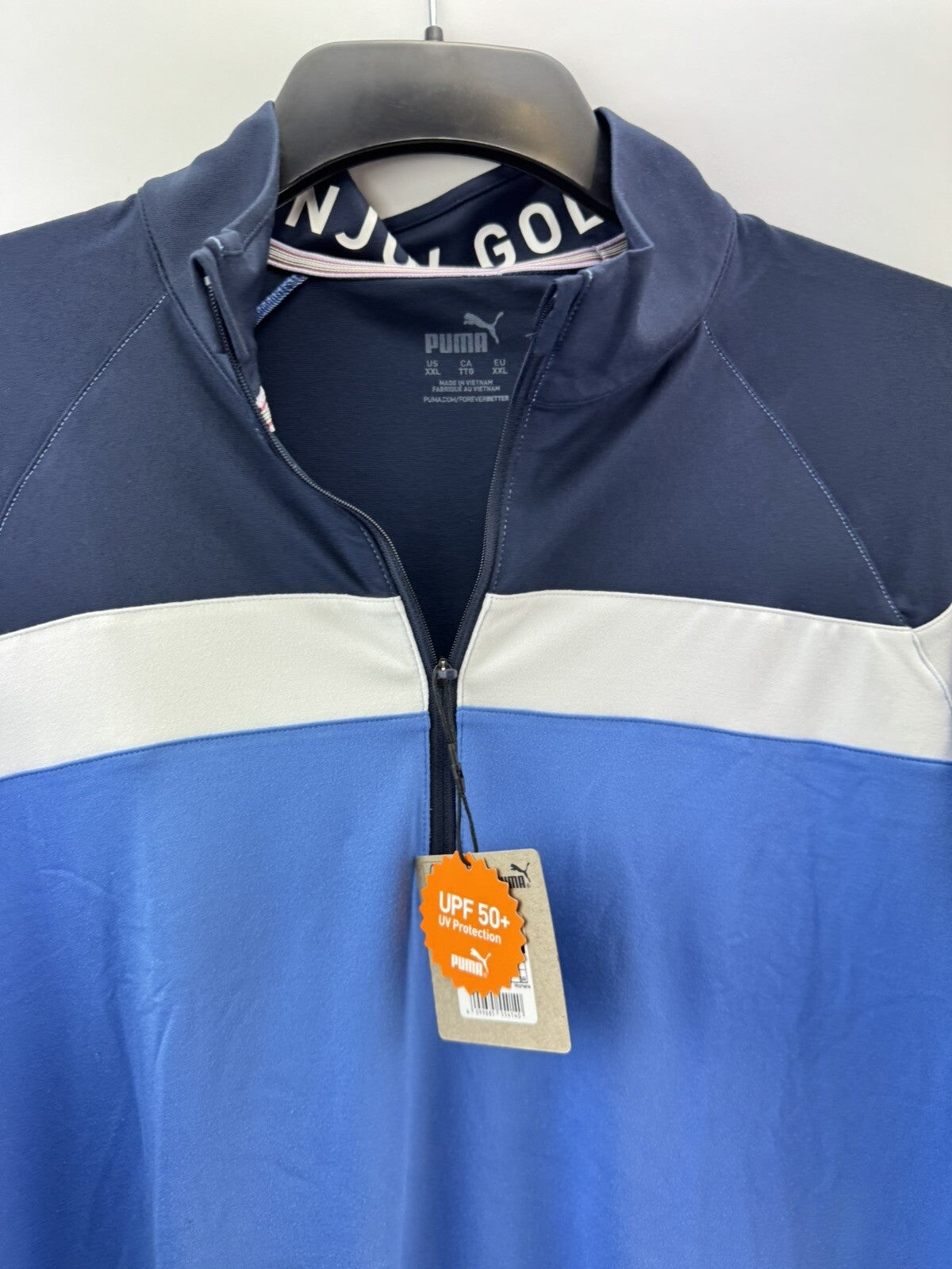 Puma Golf Women’s Pullover Lightweight 1/4 Zip UK XXL /New /223133