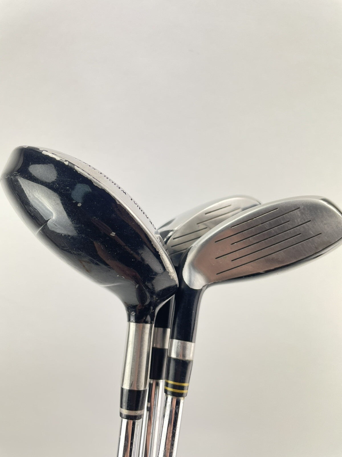 Mens Golf Hybrid Set 18,21&24* Regular Flex Steel/Right Handed /New Grips /1968111