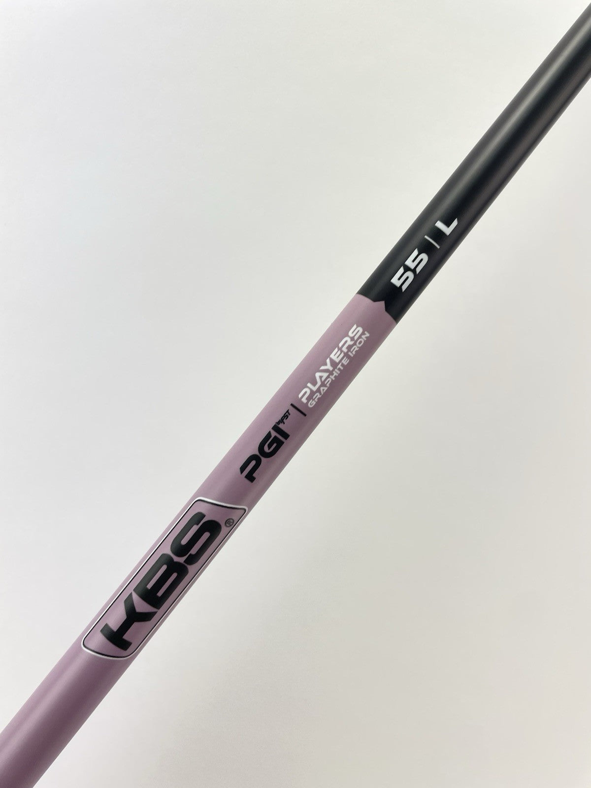 KBS PGI Ladies Iron Shaft 55 Ladies Flex Graphite 34.5" /0.370 Parallel/ 277814