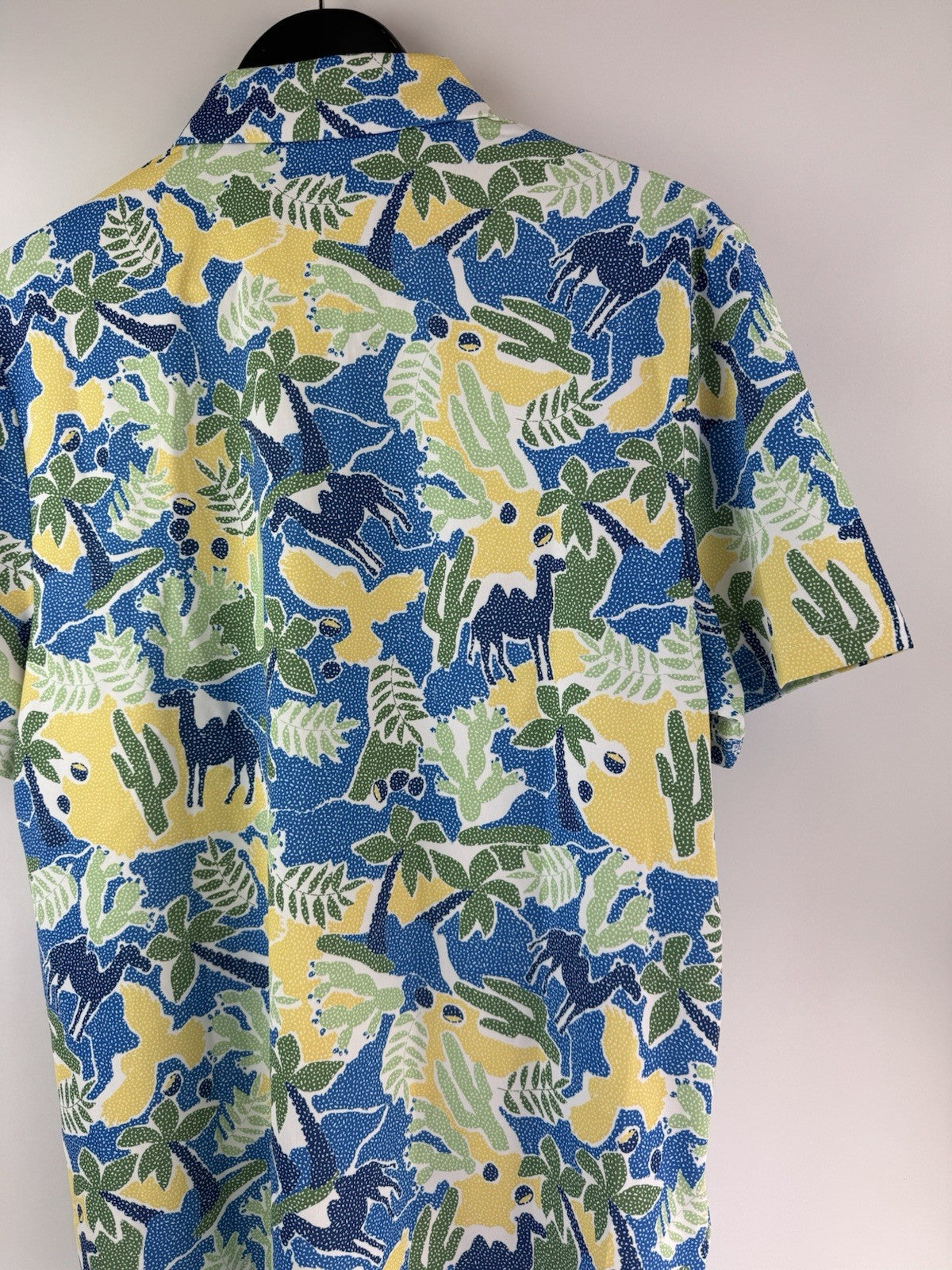 Men’s Original Penguin All Over Ibiza Print Golf Polo Shirt Size UK Small/ 3113311