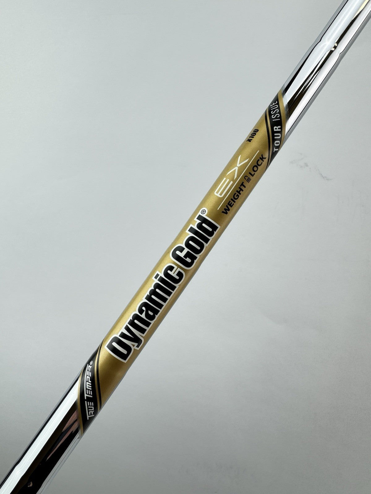 Dynamic Gold EX Iron Shaft X100 X Flex Steel 36.25 /0.355 Tapered /233870
