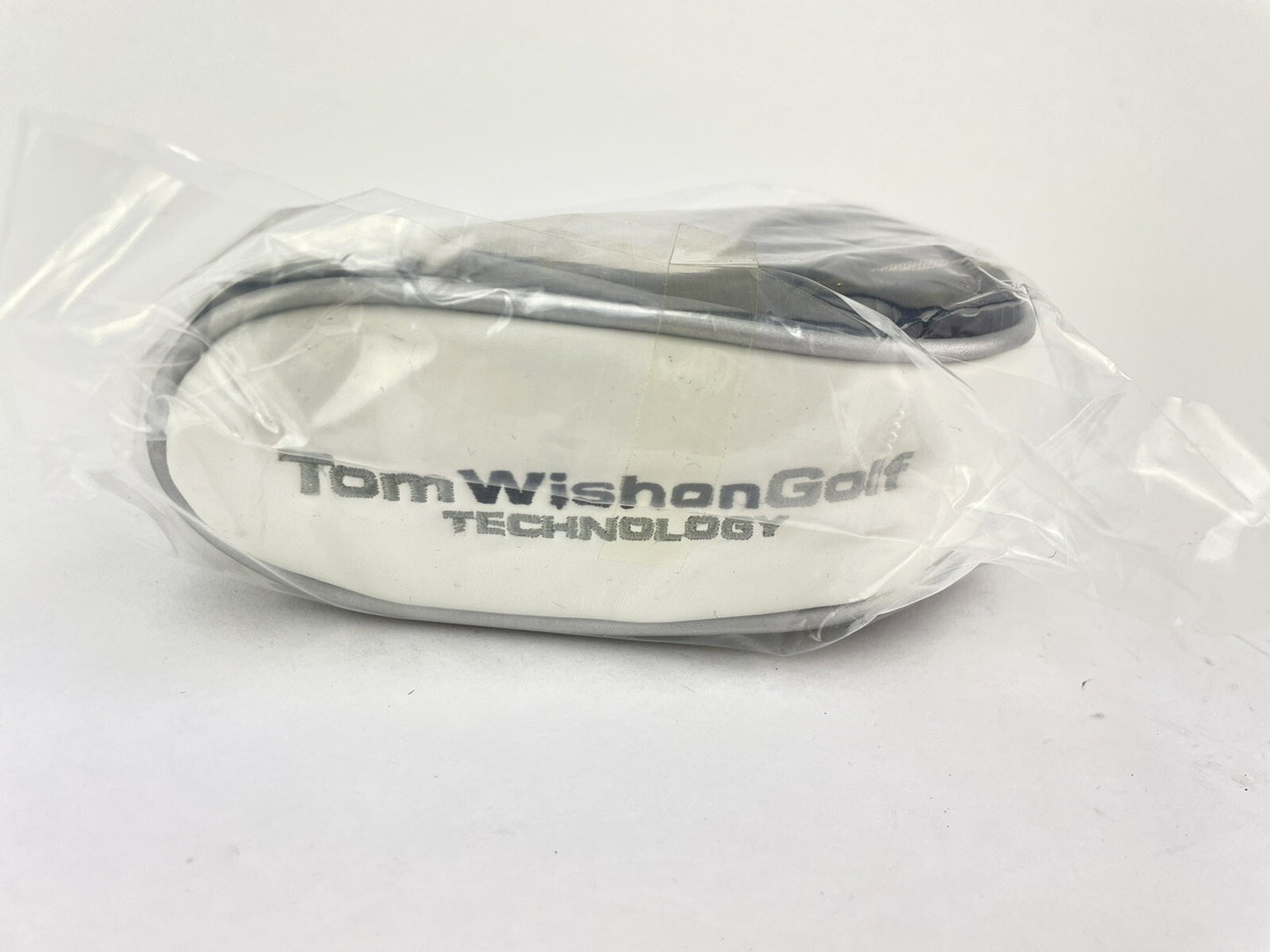 Tom Wishon Golf Putter Headcover Blade /Headcover Only /White /New0