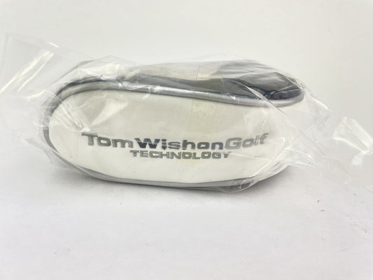 Tom Wishon Golf Putter Headcover Blade /Headcover Only /White /New0