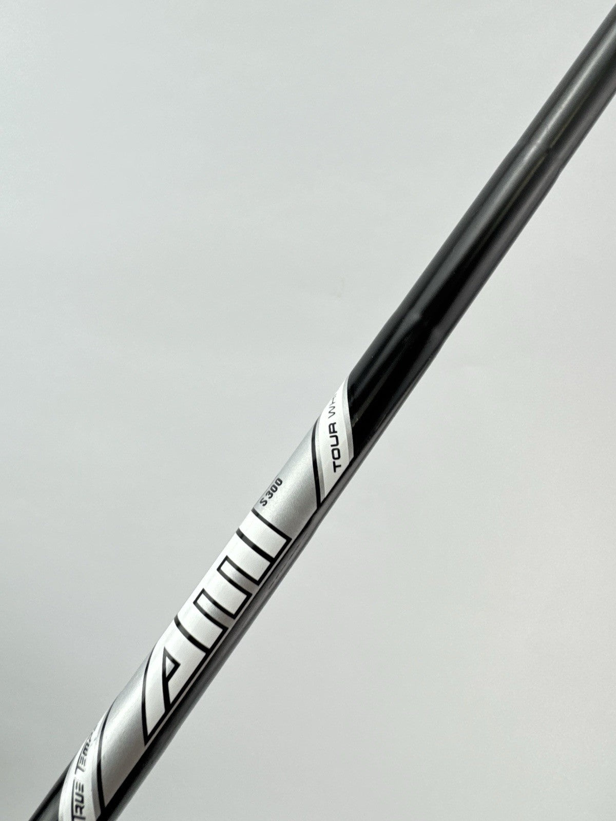 AMT Tour White Iron Shaft S300 Stiff Steel Blackout 35.625” 0.355 Tapered /285745