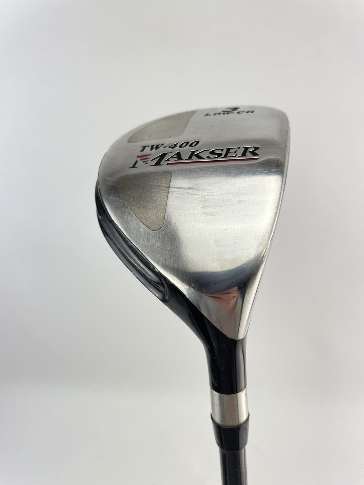 Mens Golf 3 Wood Masker TW-400 Fujikura Stiff Graphite/Right /New Mid Grip/201031