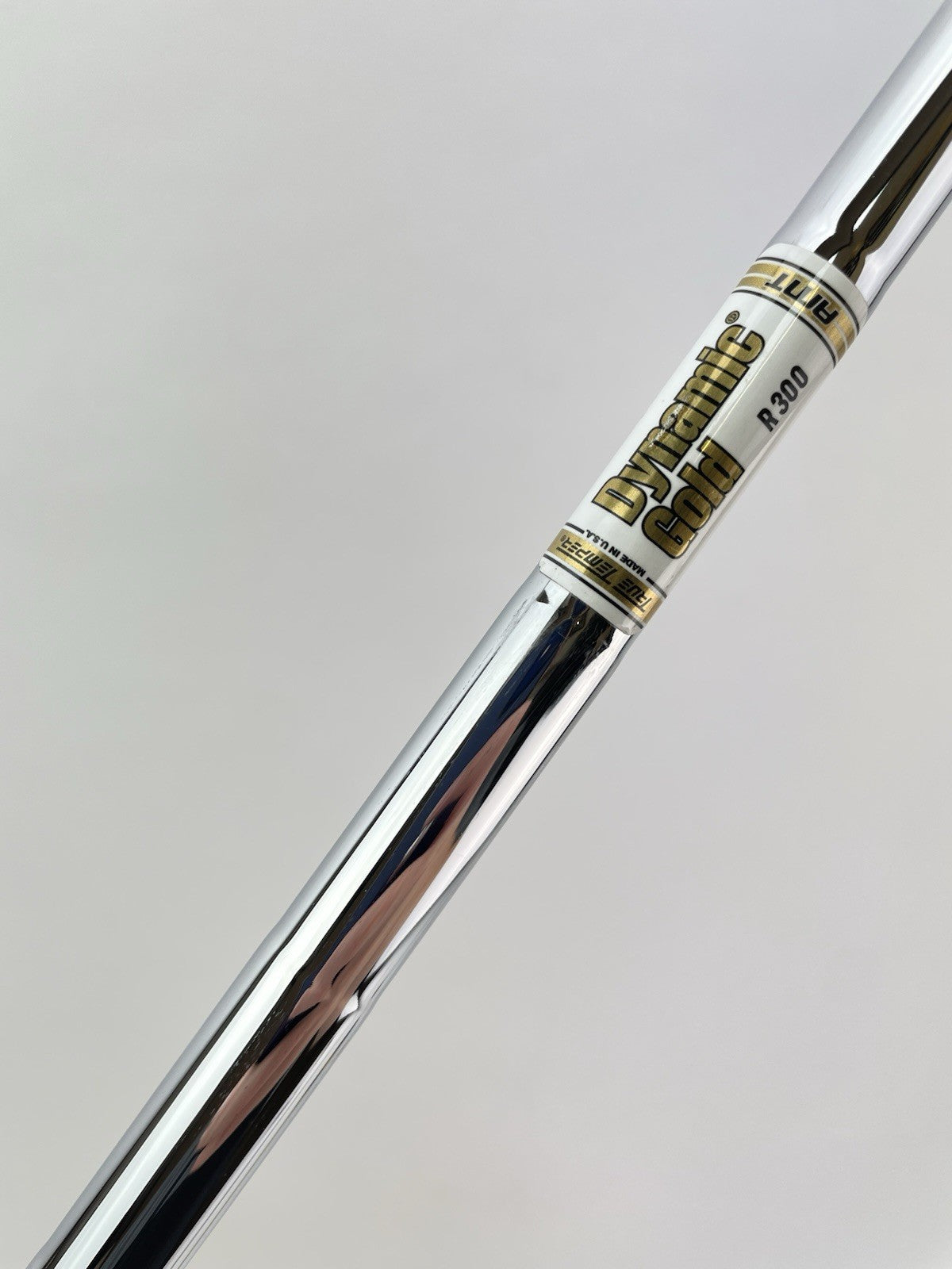 Dynamic Gold AMT Iron Shaft R300 Regular Flex Steel 35.5 /0.355 Tapered /270041