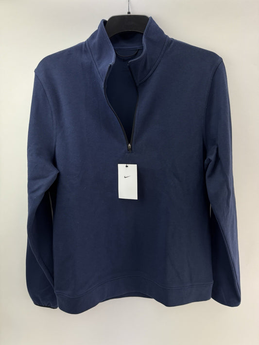 Nike Golf Pullover Pique Tour 1/2 Zip /Navy /UK Medium /New /262230