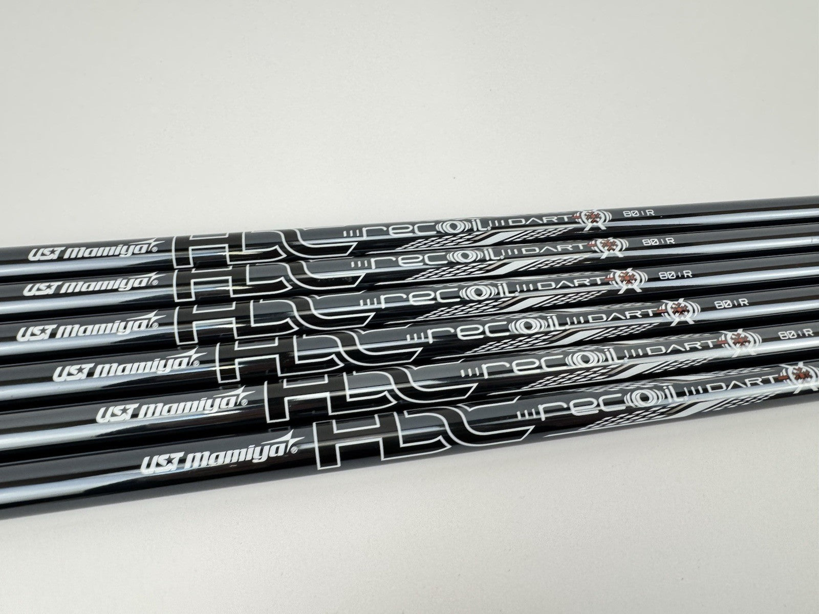 Recoil Dart Iron Shaft Set (6) HDC 80 F3 Regular Graphite 0.355 Tapered /326362