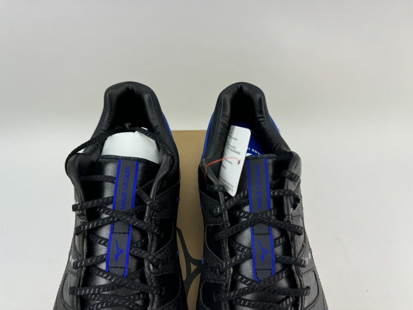 Mizuno Wave Hazard Golf Shoes Mens UK 9 Black/Blue /Spikeless /New /196077
