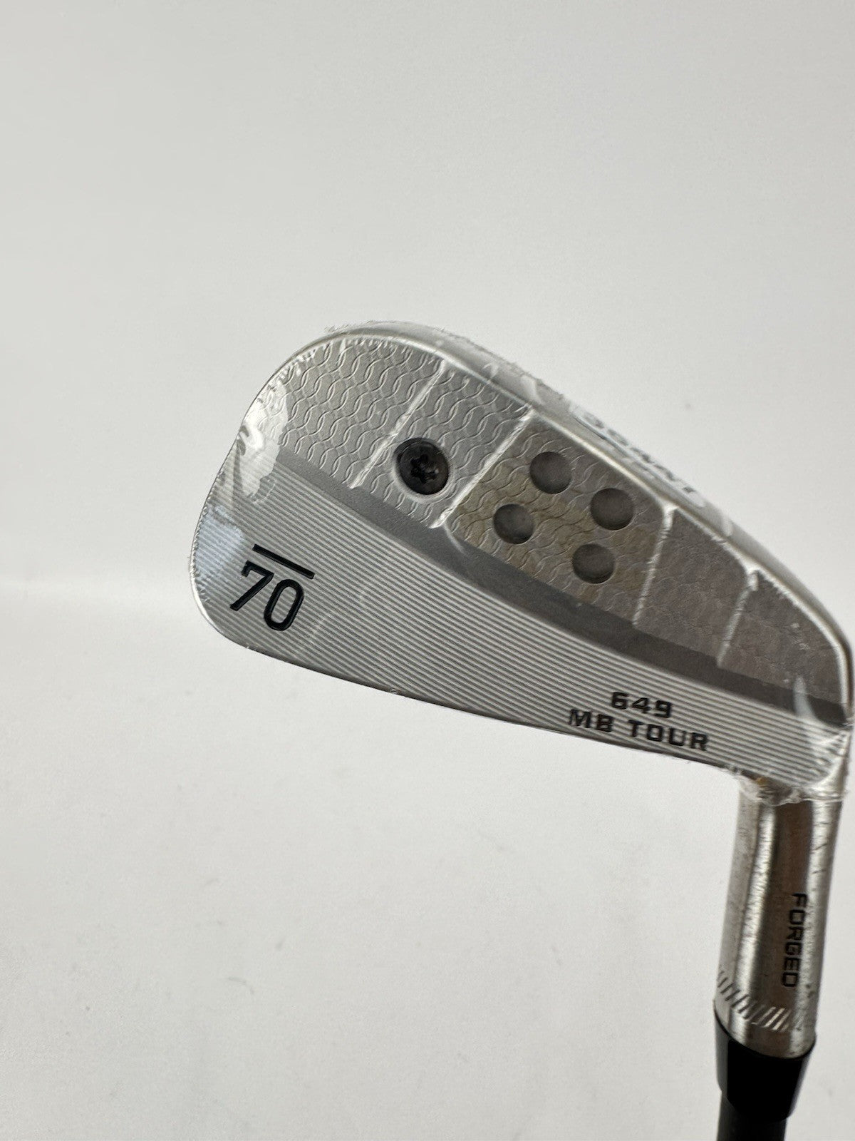 Sub70 649MB Tour 4 Iron Forged Raw Mitsubishi MMT Stiff Graphite /Right /364472