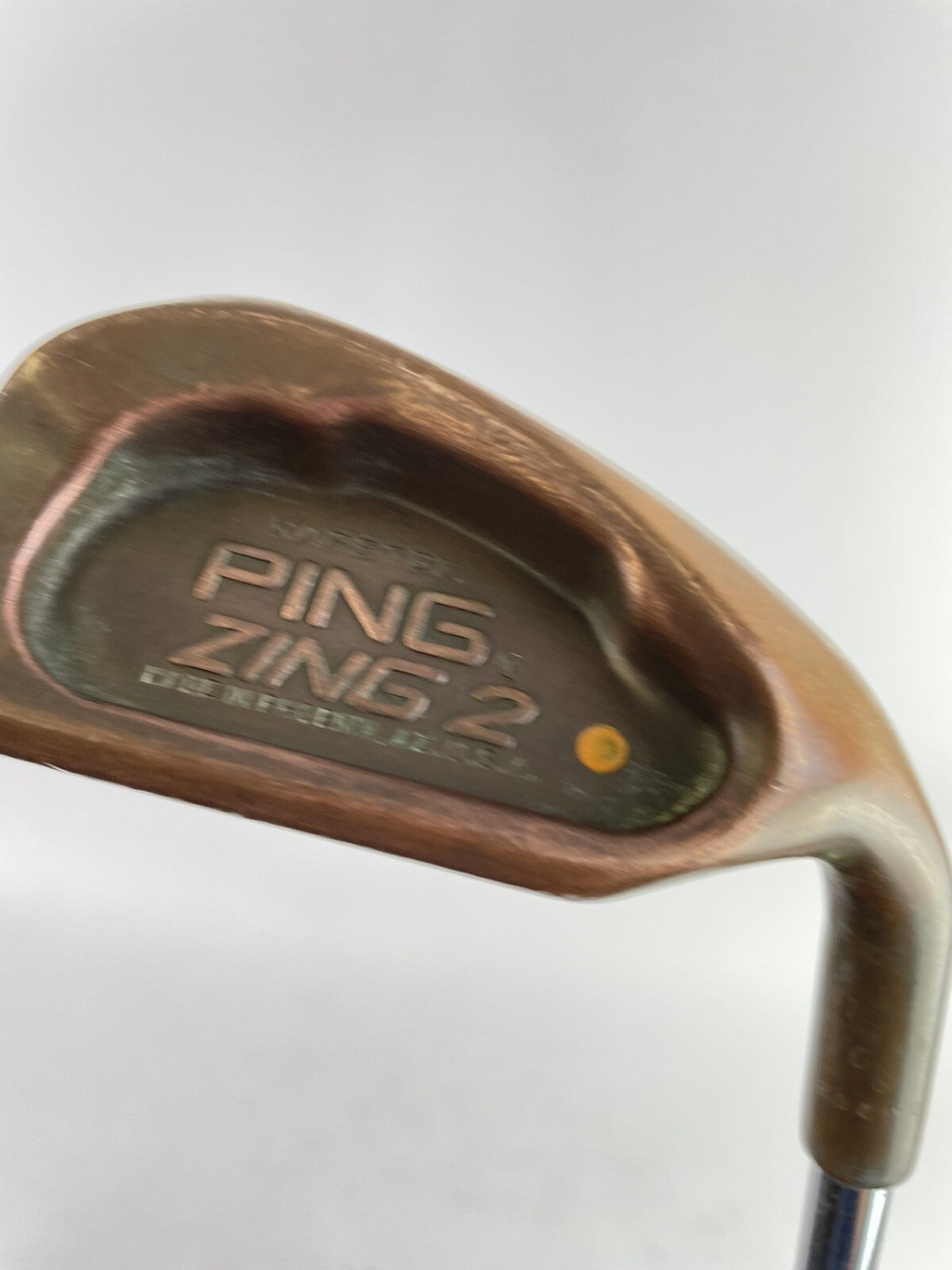 Ping Zing 2 Becu Sand Wedge Brown Dot JZ Stiff Steel /Right /New Grip /92853