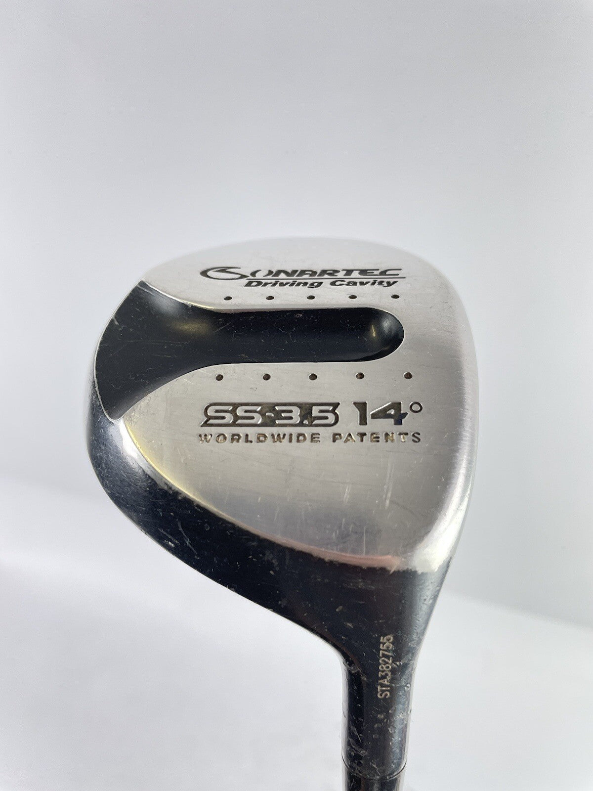 Sonartec Driving Cavity 3 Wood 14* Fujikura Stiff Graphite /New Grip /96371