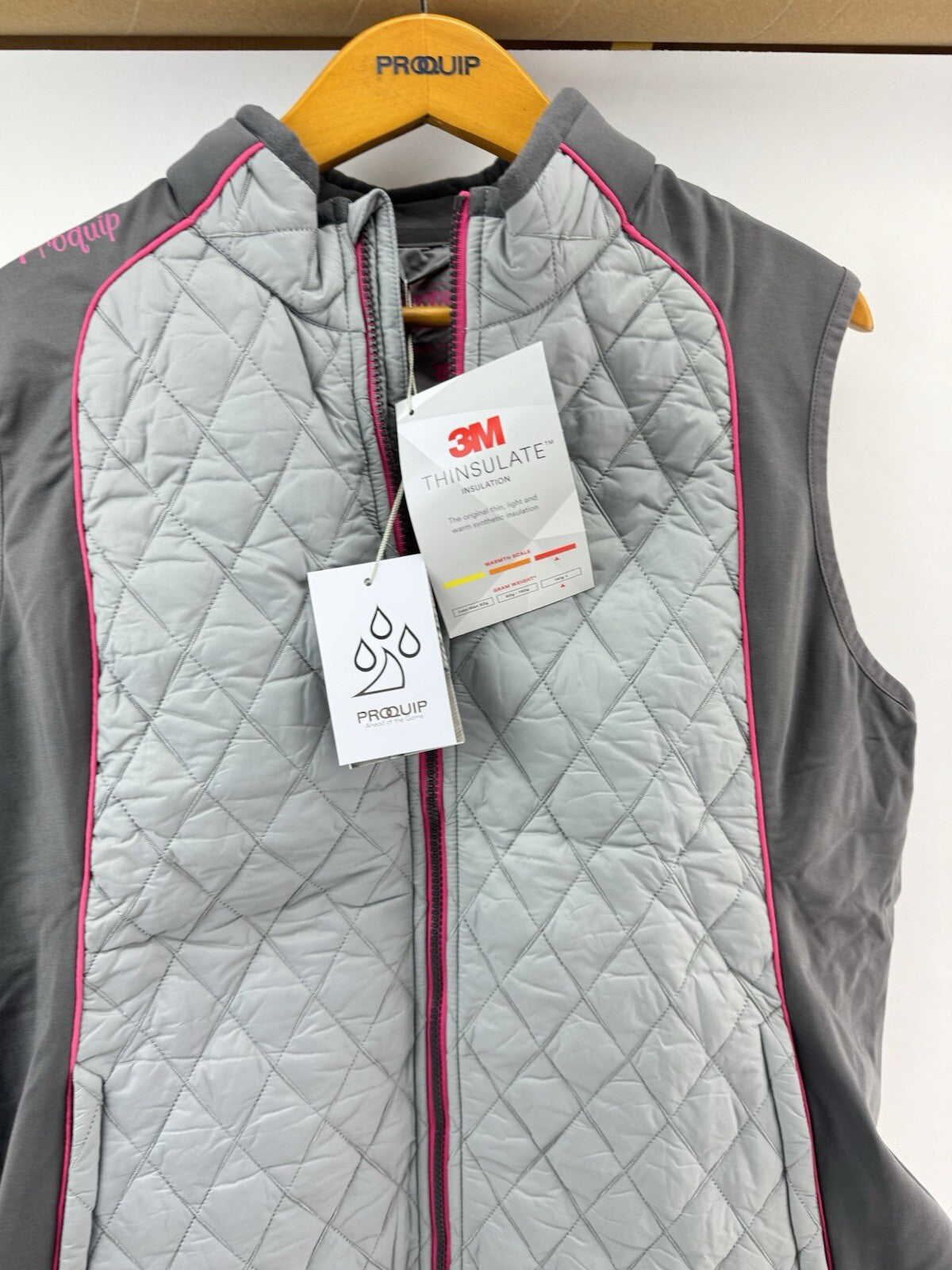 Proquip Womens Thermal Gilet Full Zip /Size UK Large /New /209343
