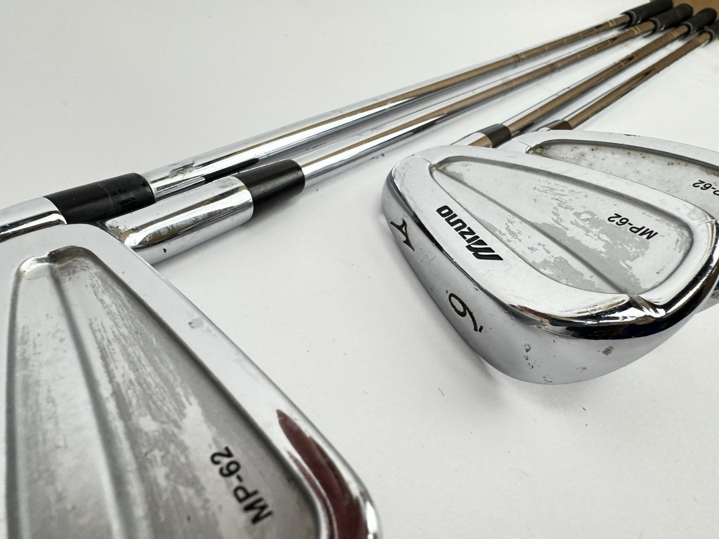 Mizuno MP62 Irons 5,7,9+PW Dynamic Gold R300 Regular Steel /New Grip /324174