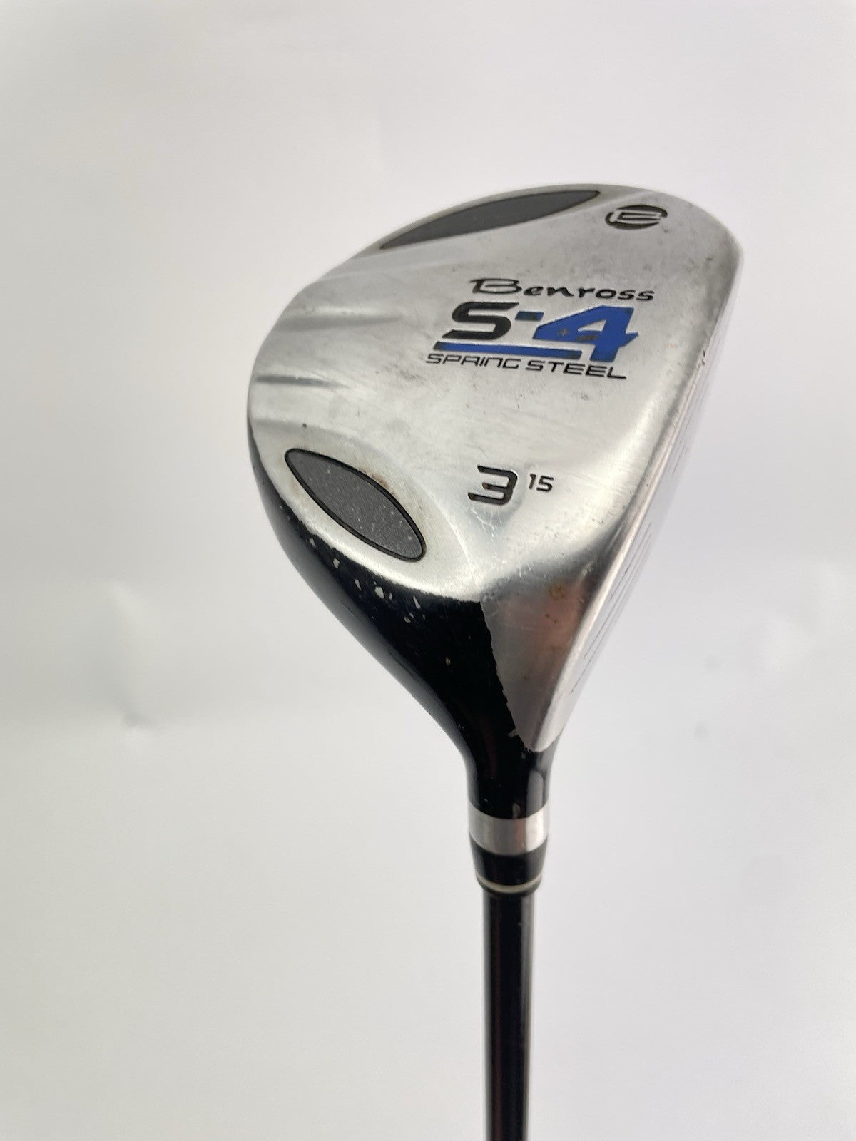 Benross Golf 3 Wood 15* S-4 Regular Flex Graphite /Right /New Grip /278172