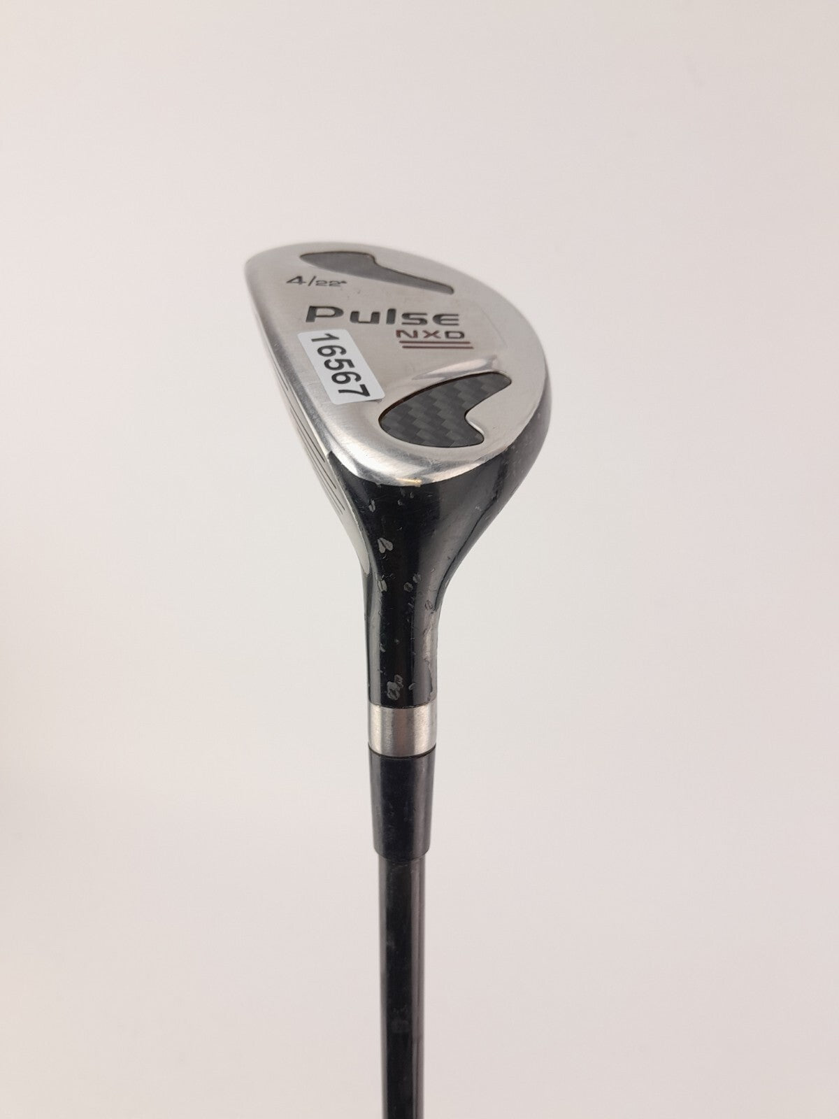 Mens Golf 4 Hybrid 22* Pulse NXD Firm Graphite /Right Handed /New Grip /1656715