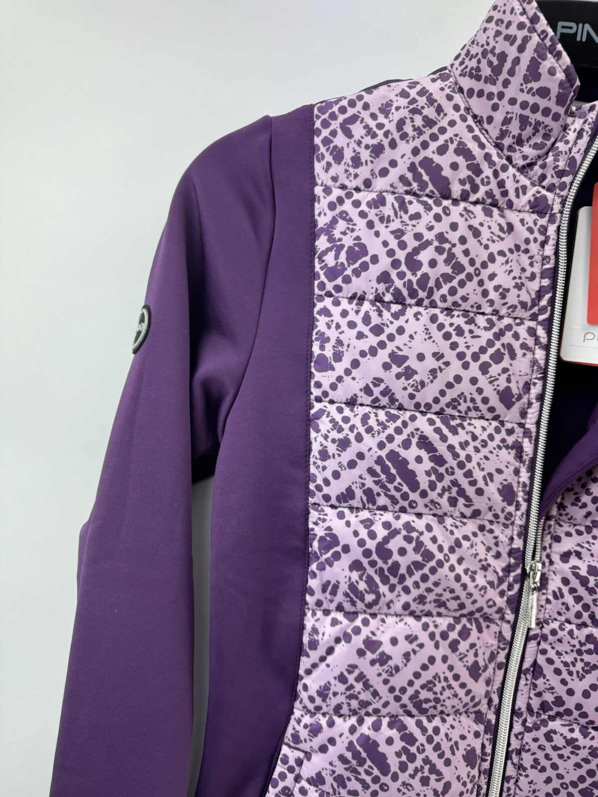 Ping Golf Women’s Jacket Niki Sensorwarm Plum UK 8 /Water Resistant /New /222582