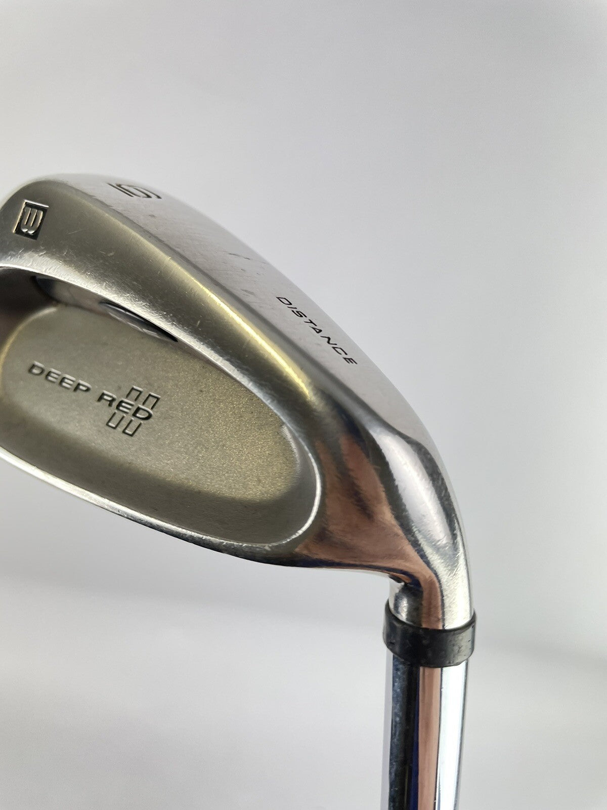 Wilson Golf 6 Iron Deep Red II Regular Steel /Right /New Grip /95003