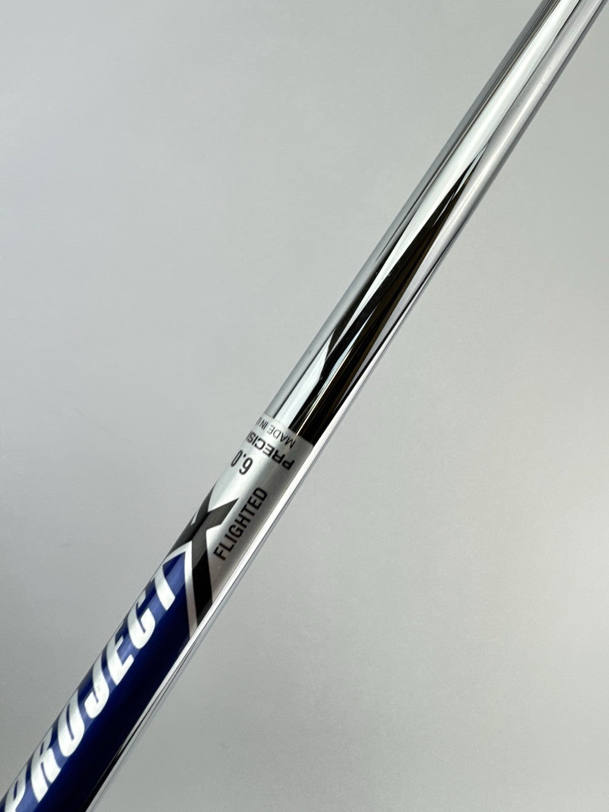Project X Iron Shaft 6.0 Stiff Flex Steel Flighted 38” /New /309087
