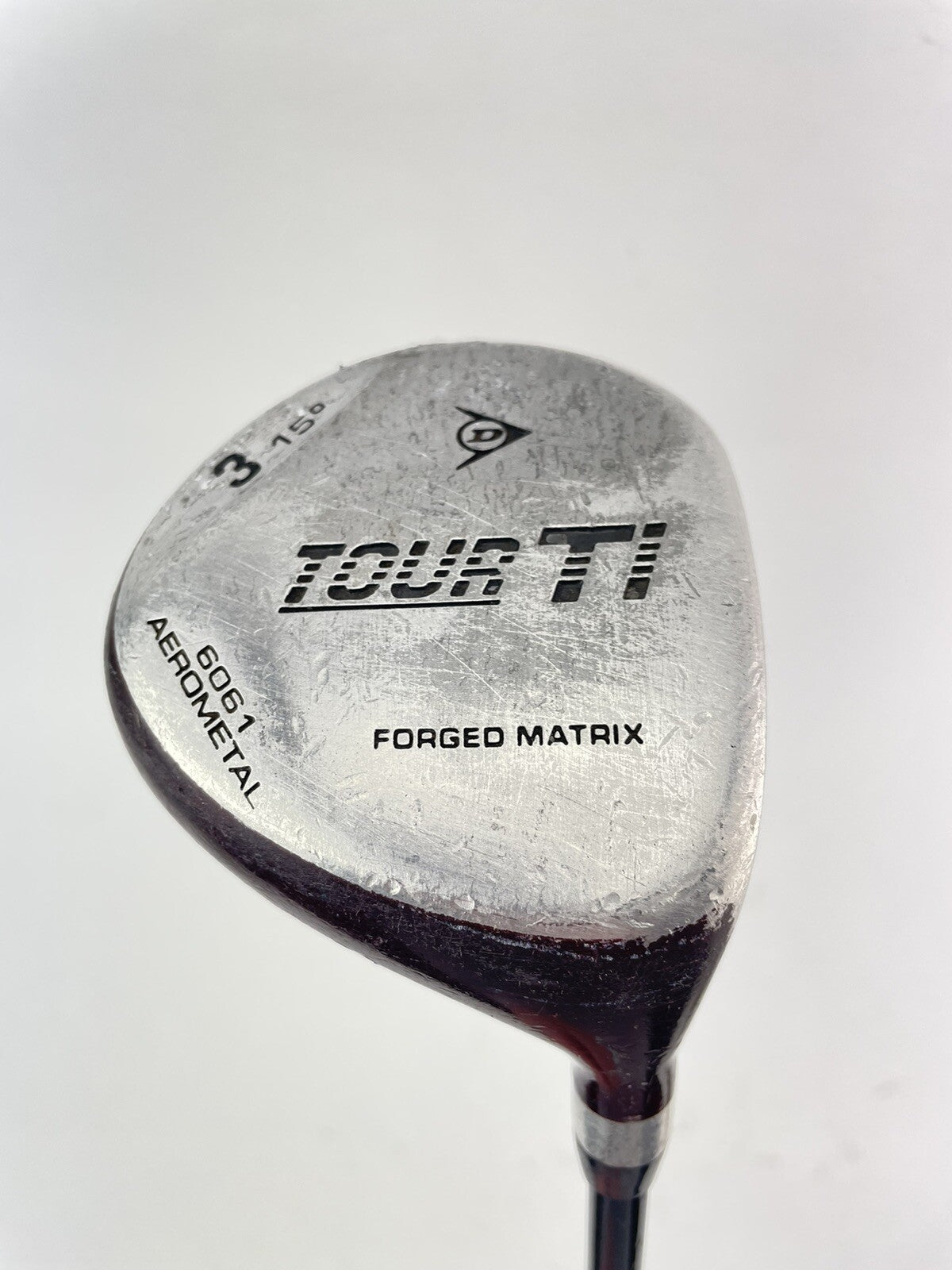 Dunlop Golf 3 Wood 15* Firm Flex Graphite /Right Handed /New Grip /203240