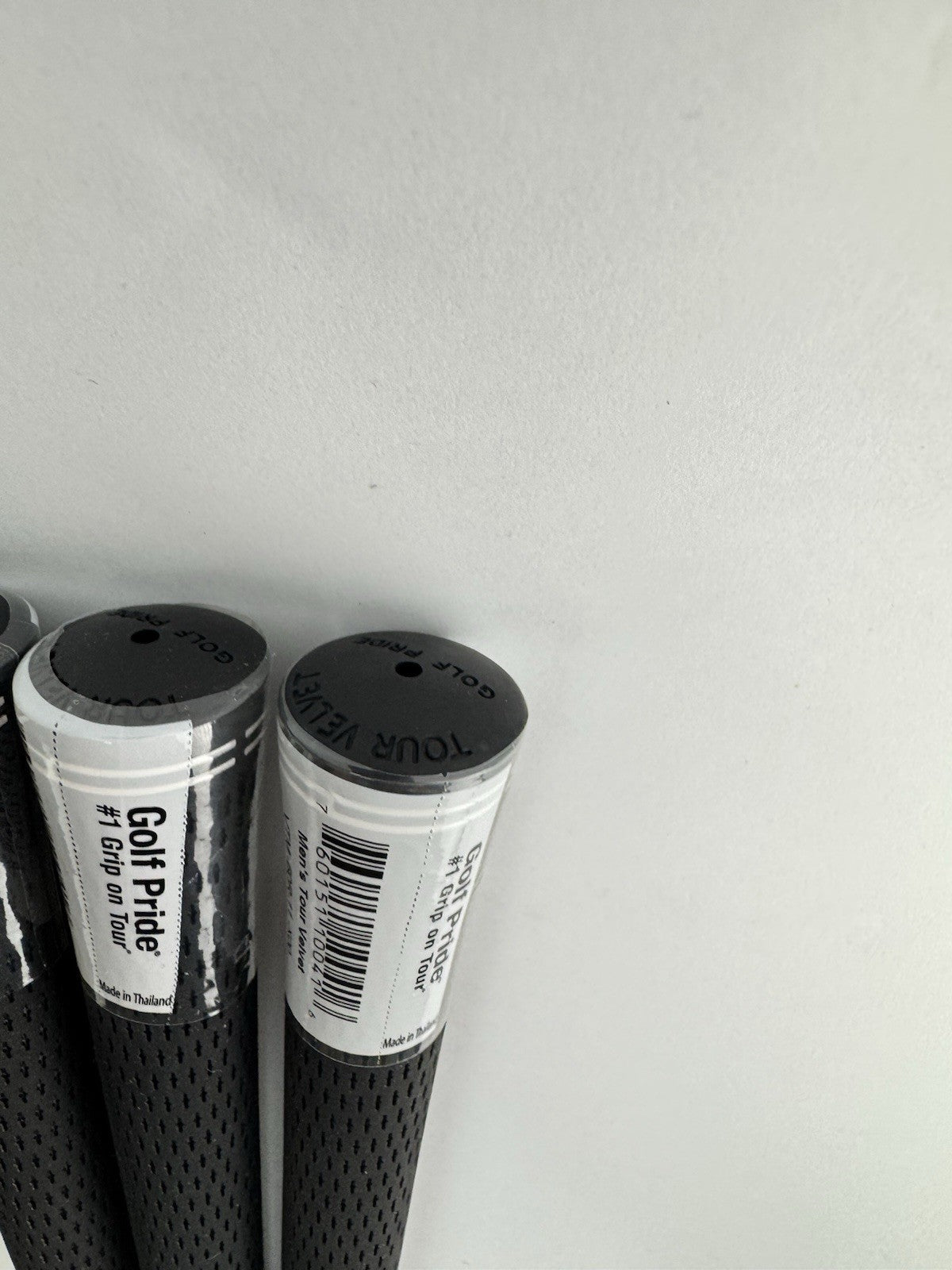 Golf Pride Tour Velvet Standard Mens Grips (3) Black /60R /New /310444