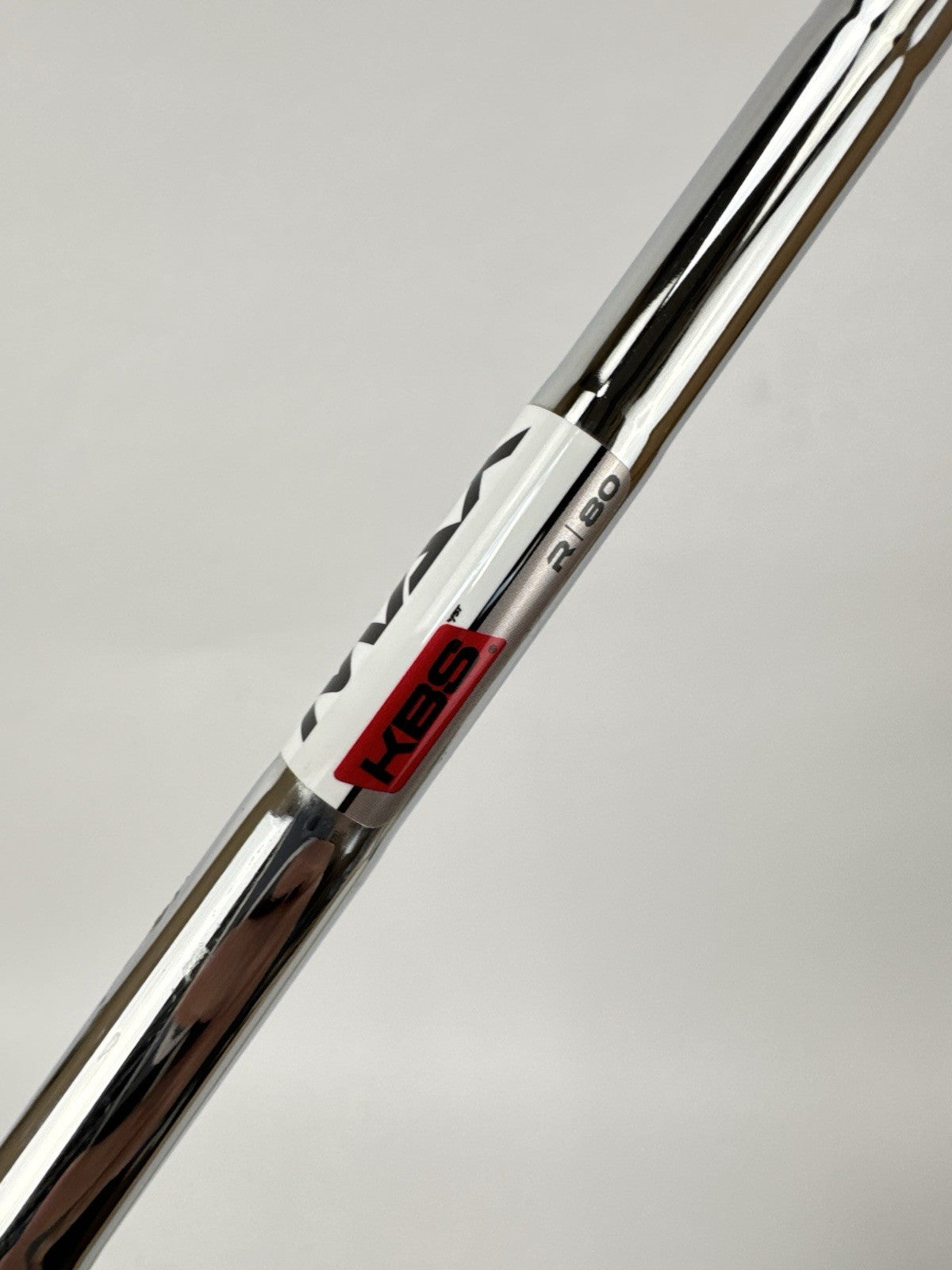 KBS Max 80 Iron Shaft Regular Flex Steel 35.5” /0.370 Parallel /350383