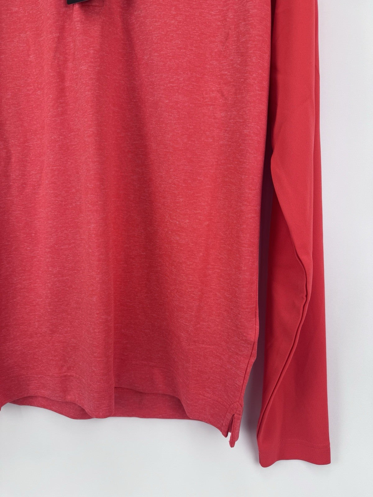 FootJoy Men’s Tonal Heather Chill-Out Golf Pullover Men's Size Large Red/315193
