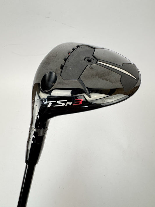 Titleist TSR3 3 Wood Left Handed 15* Hzrdus 6.0 70G Graphite /New Shaft /348850