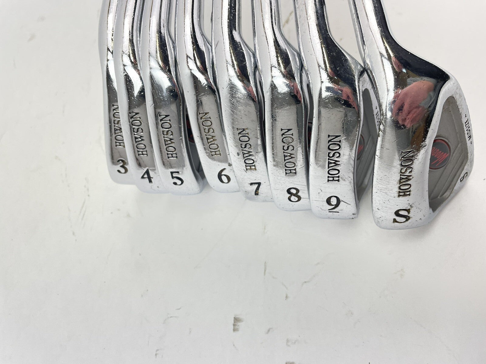 Howson Golf Iron Set 3-9+SW Woosie Regular Steel /Right /New Grips /2096111