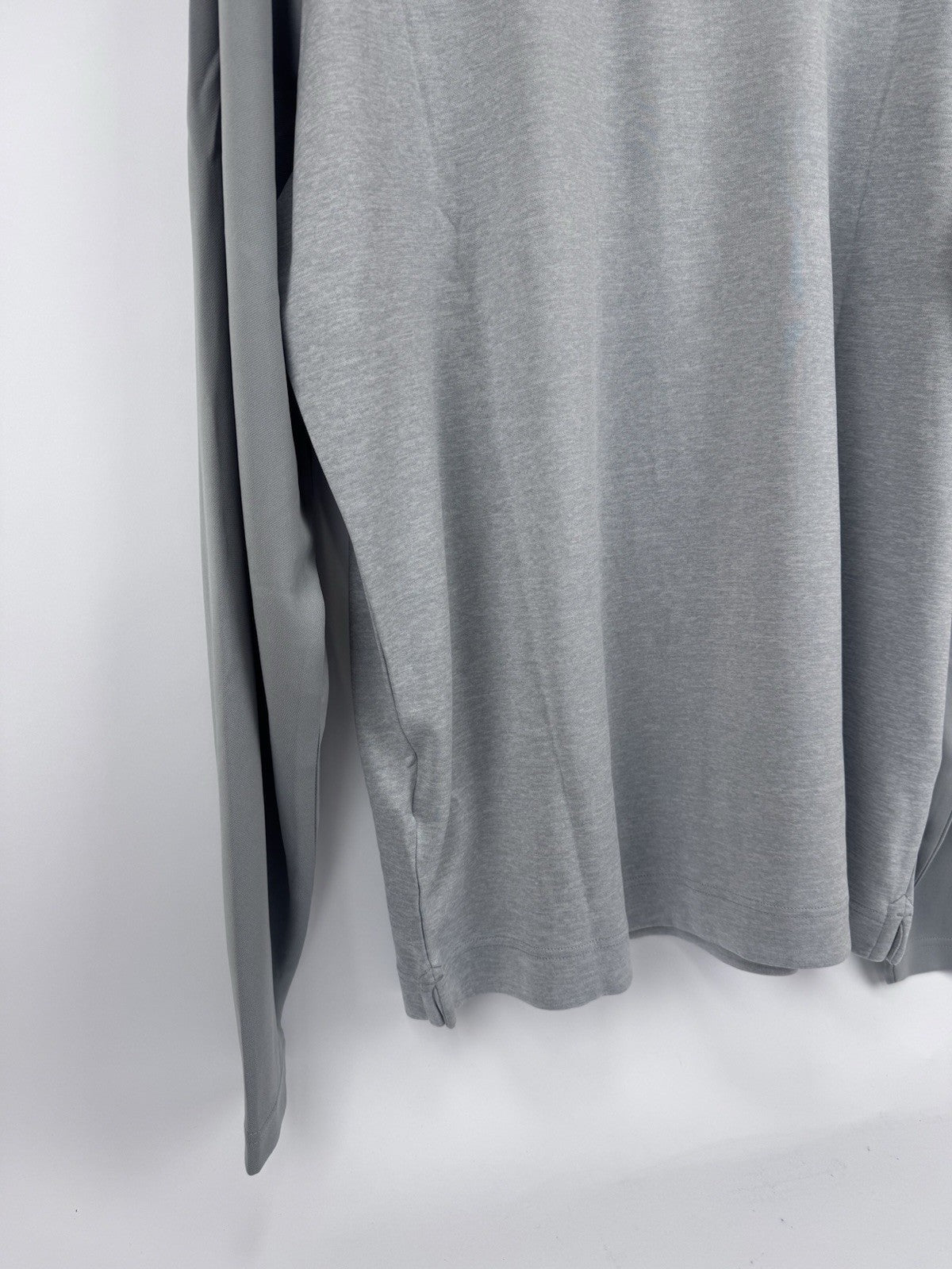 FootJoy Tonal Heather Chill-Out Men's Golf Pullover XXL Grey Quarter Zip/3170812