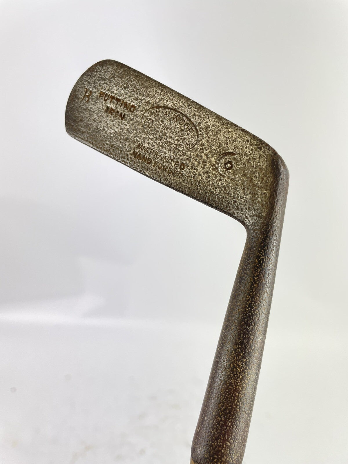 Hickory Golf Club Putter Hand Forged W.A.Woof Cheltenham 33.5” /Right /42110