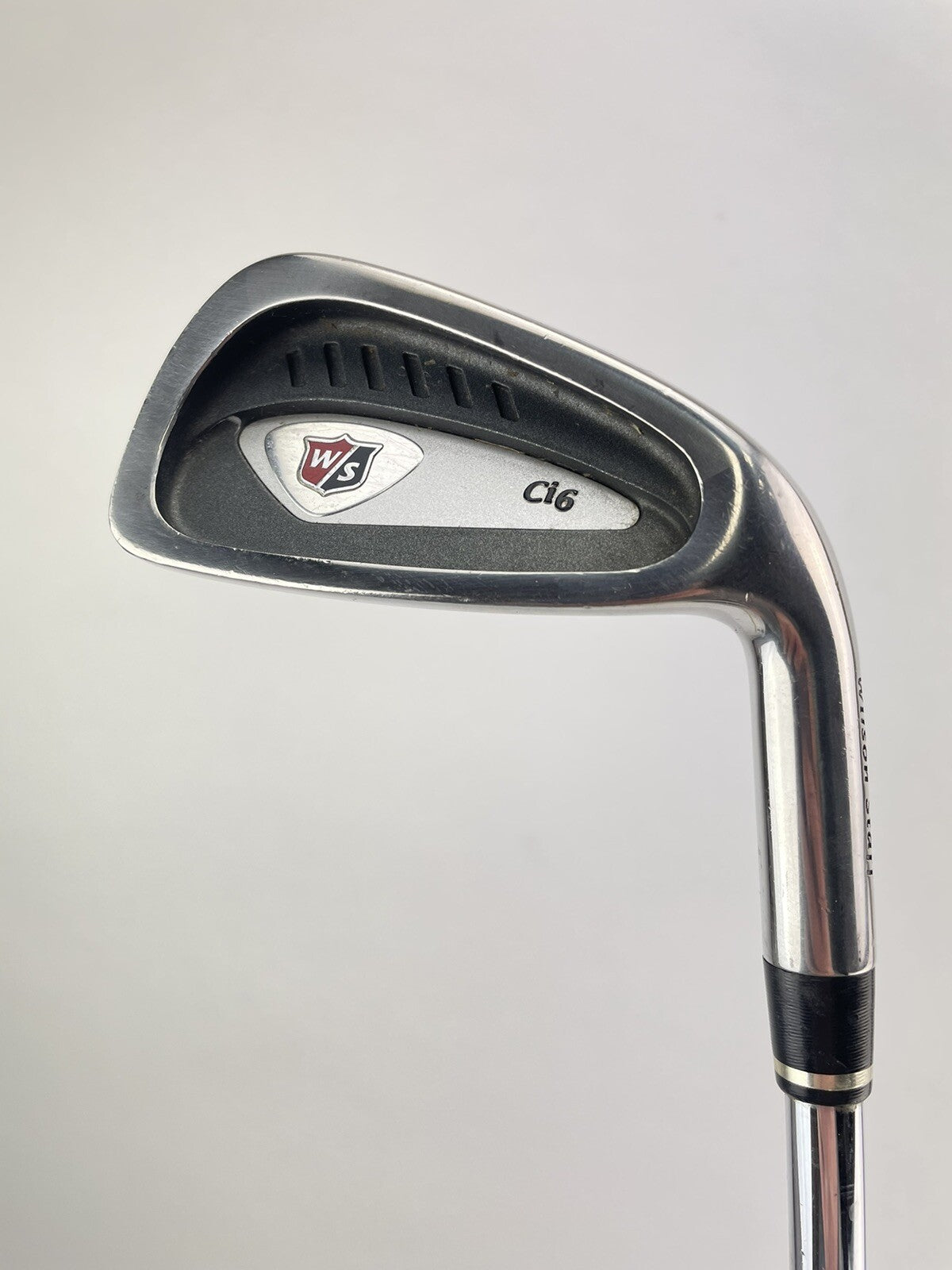 Wilson Staff 6 Iron Ci6 Regular Flex Steel /Right Handed /New Grip /193871