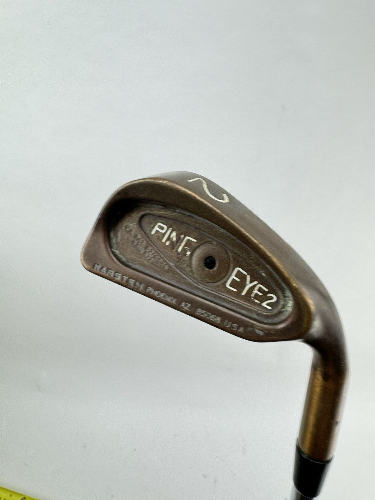 Ping Eye2 Becu 2 Iron 18.5* Black Dot DG S300 Stiff Steel +1/2 /New Grip /212342