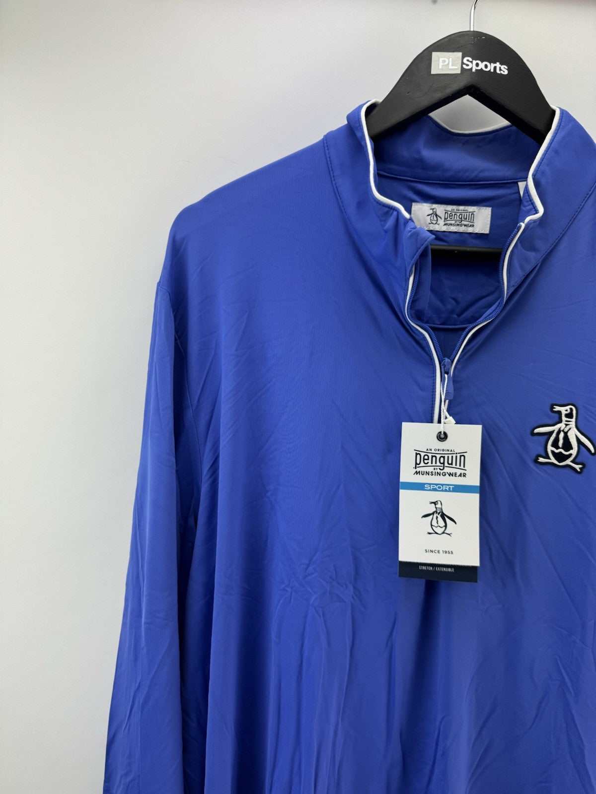 Original Penguin Golf Performance 1/4 Zip Earl Pullover Lightweight UK XL /300632