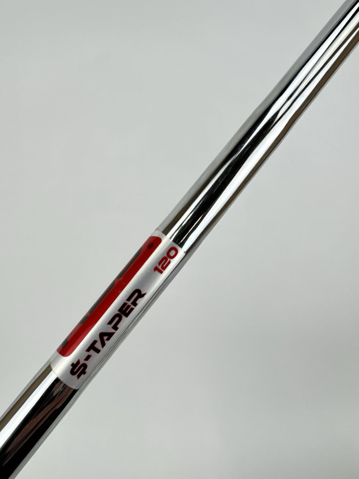 KBS $-Taper Iron Shaft 120 Stiff Flex Steel 35.5” /0.355 Tapered /312176