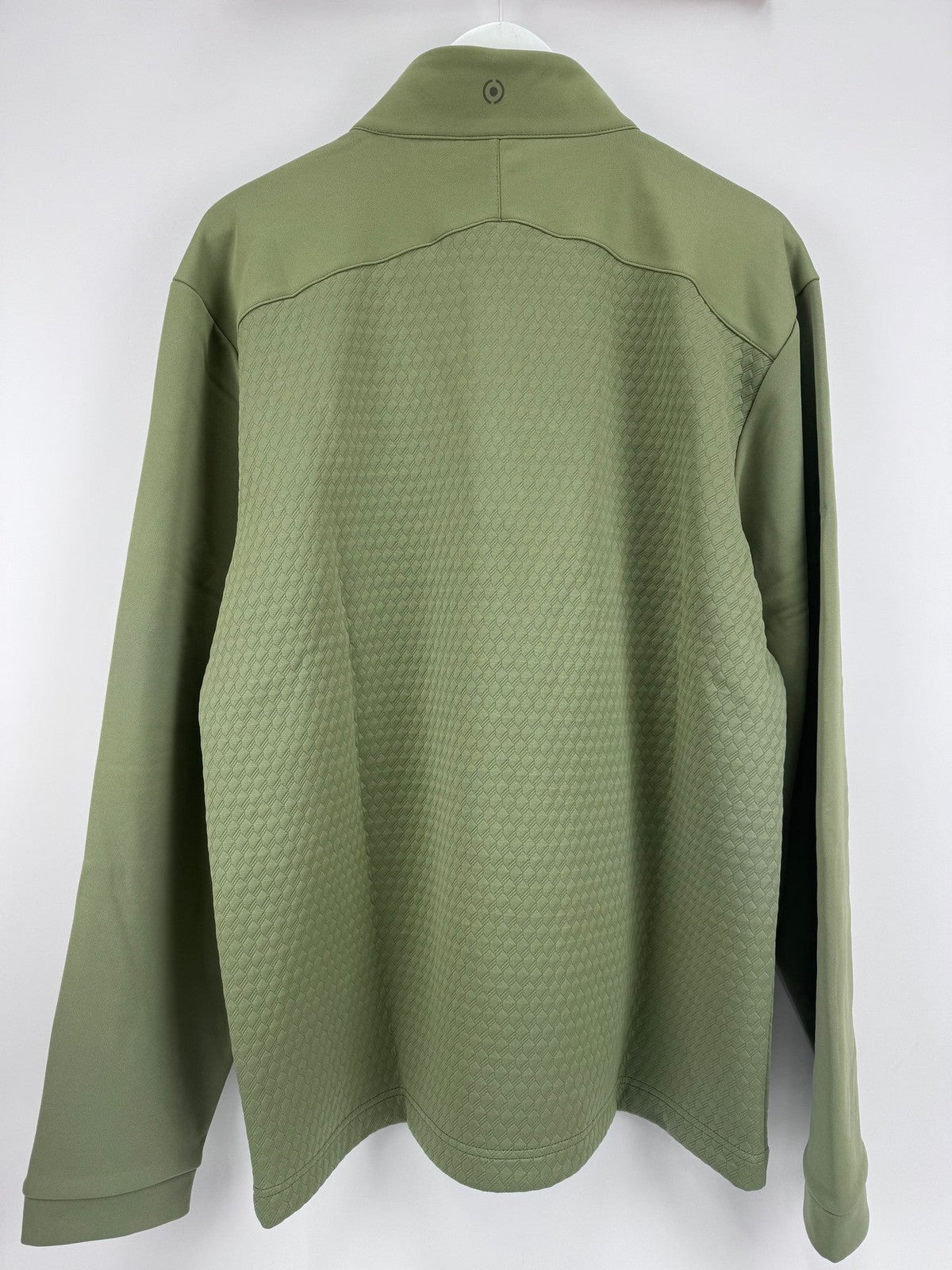 PING Nolan P03766 Quarter Zip Pullover Mens XL Water Resistant Green/3171711