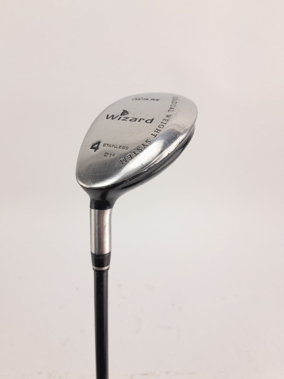 Ram Golf 4 Hybrid 21* Wizard Regular Graphite /Left Handed /New Grip /167773