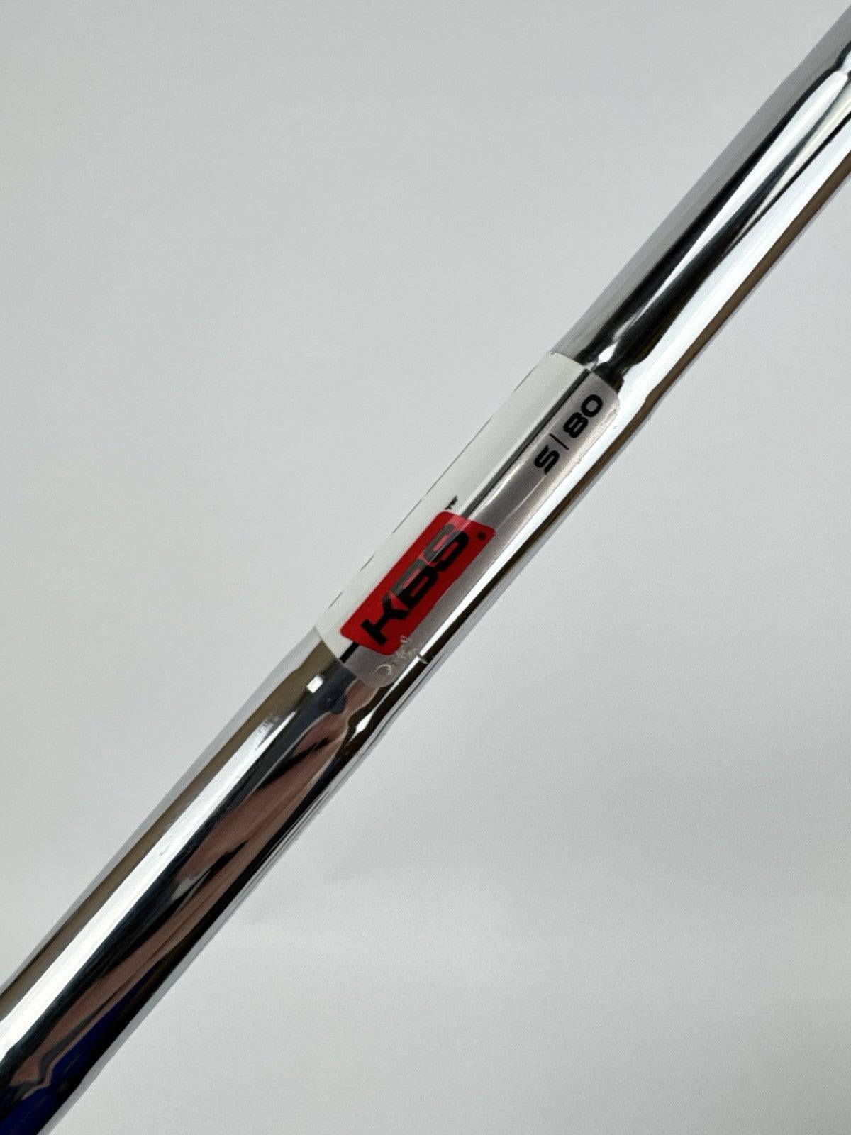 KBS Max 80 Iron Shaft Stiff Flex Steel 35.5” /0.370 Parallel /323585