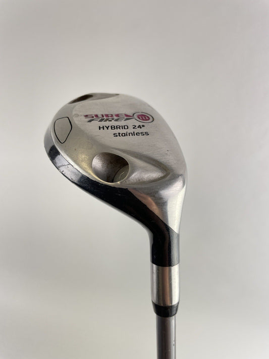 Surefire Golf Ladies Hybrid 24 Degrees /Ladies Graphite /Right /New Grip /110070
